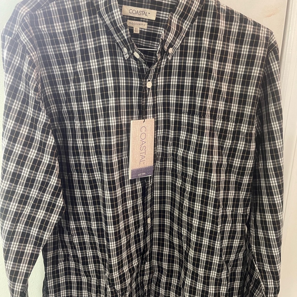 Brand new long sleeve modern fit Coastal shirt